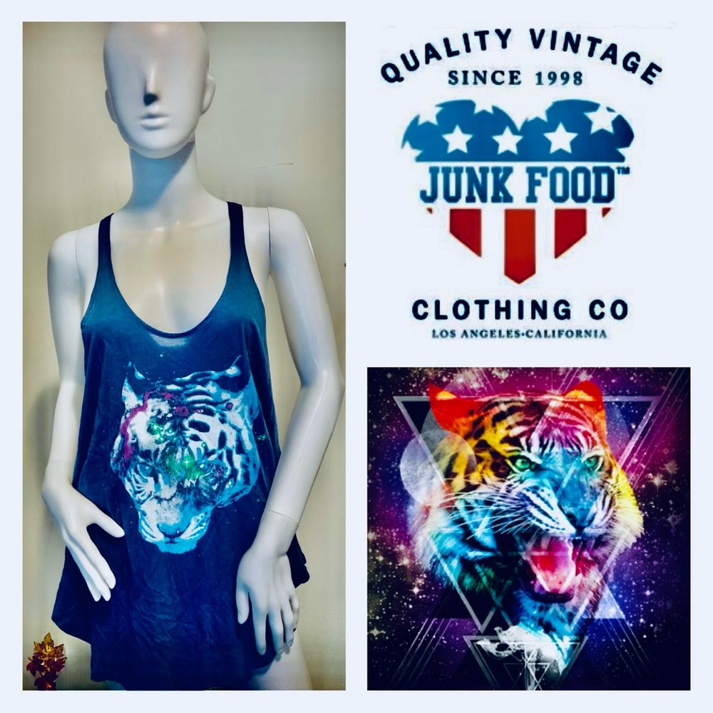 🆕JUNKFOOD COSMIC TIGER MUSCLE TANK🆕
